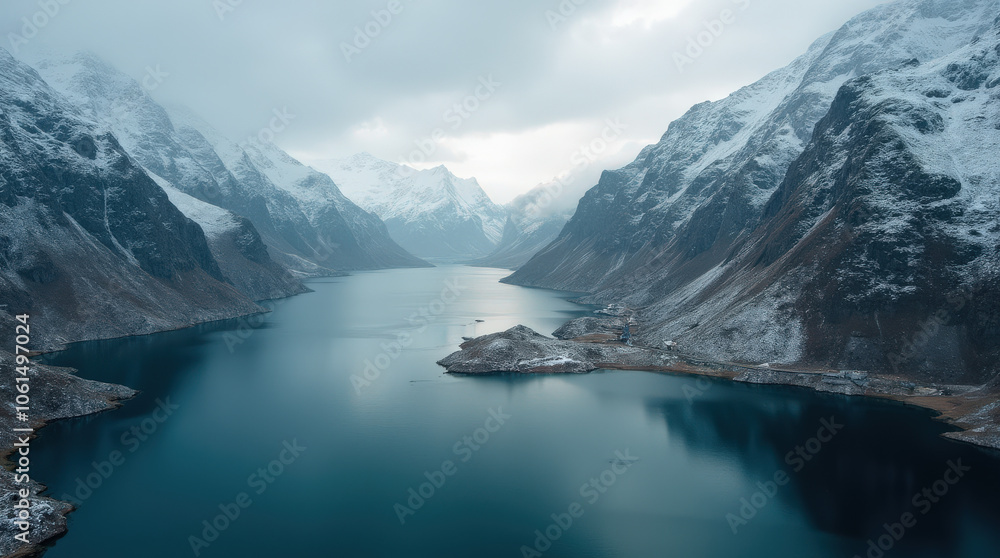 Obraz premium Breathtaking Drone Photography of Scenic Cliffs, Fjords, and Coastal Landscapes Across Europe’s Natural Wonders