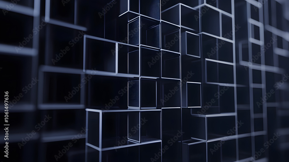 abstract background with squares abstract background with squares