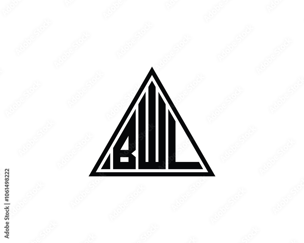 BWL logo design vector template. BWL BWL logo design vector template. BWL