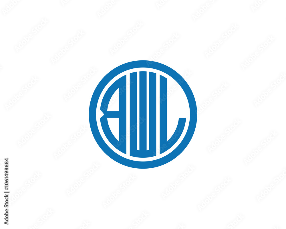 BWL logo design vector template. BWL BWL logo design vector template. BWL