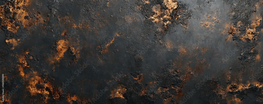 Abstract textured background with dark tones and fiery highlights. Abstract textured background with dark tones and fiery highlights.