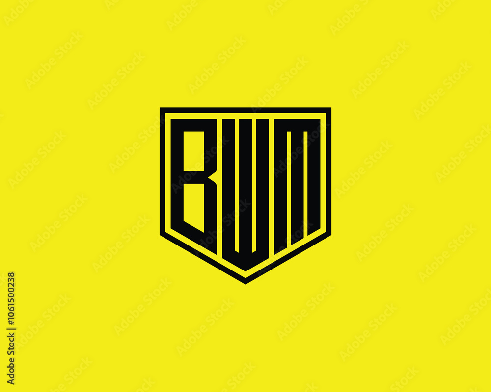 BWM logo design vector template. BWM BWM logo design vector template. BWM