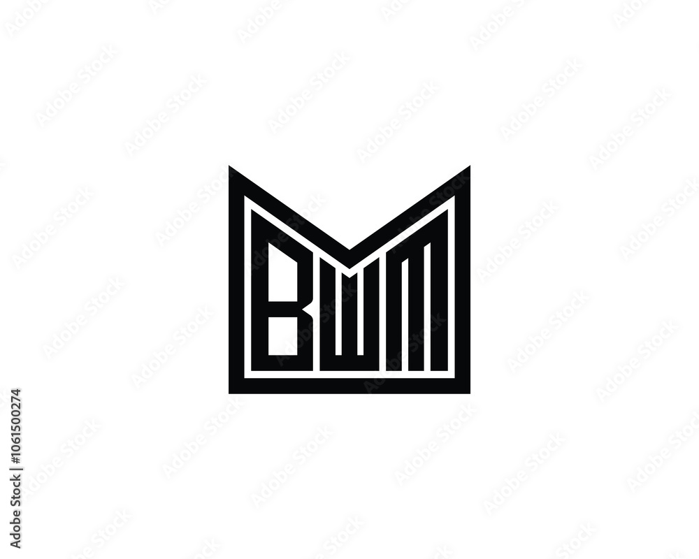 BWM logo design vector template. BWM BWM logo design vector template. BWM