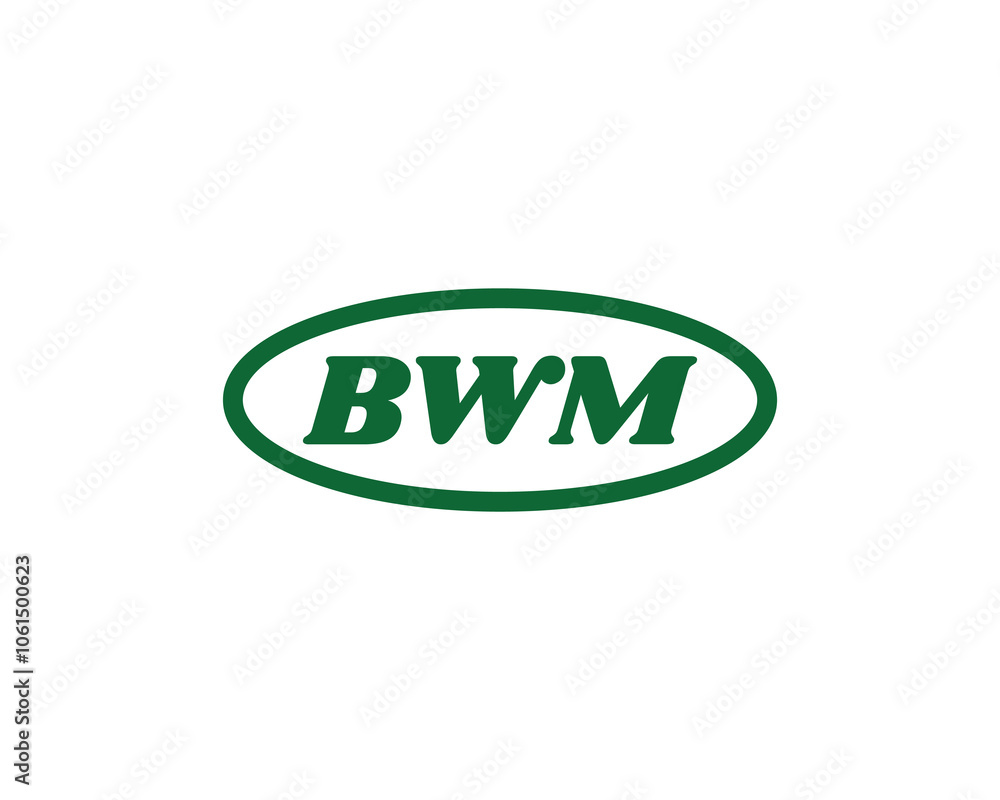 BWM logo design vector template. BWM BWM logo design vector template. BWM