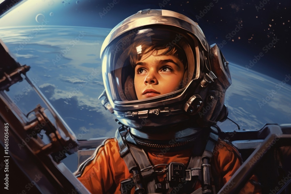 Astronaut helmet space exploration. Astronaut helmet space exploration.