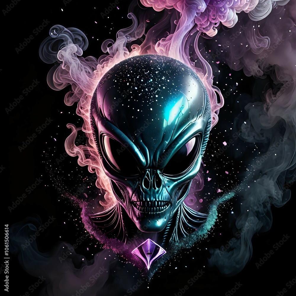skull and crossbones alien skull and crossbones alien