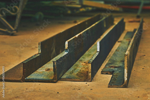 Wallpaper Mural Iron steel corner,angle for construction. Metal product.form of an L shaped Torontodigital.ca