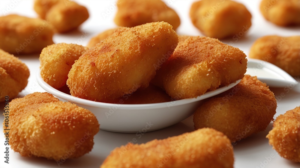 fried chicken nuggets fried chicken nuggets