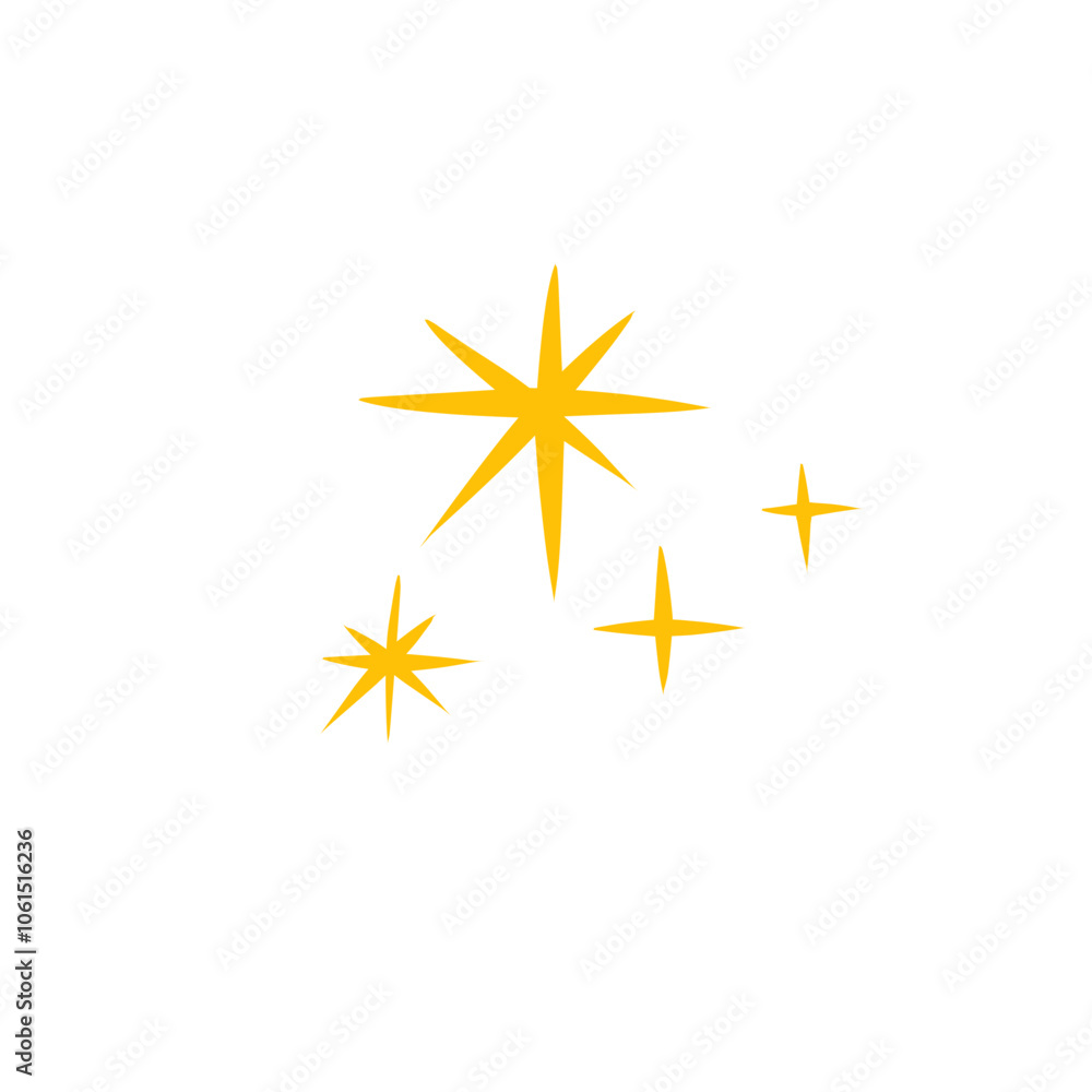 doodles of stars and star sparkles doodles of stars and star sparkles