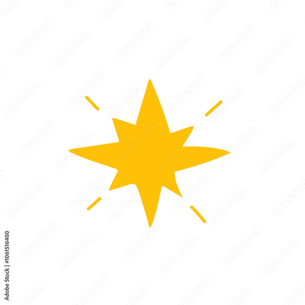 doodles of stars and star sparkles doodles of stars and star sparkles