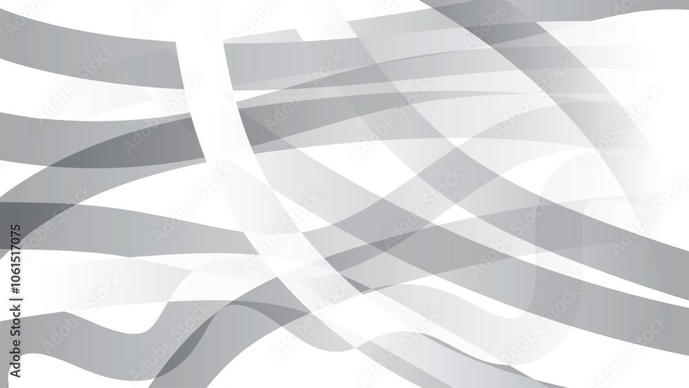 Fototapeta premium Modern white abstract wallpaper background design template
