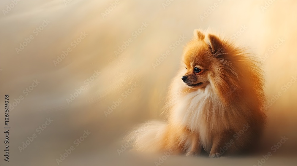 pomeranian dog header or background pomeranian dog header or background