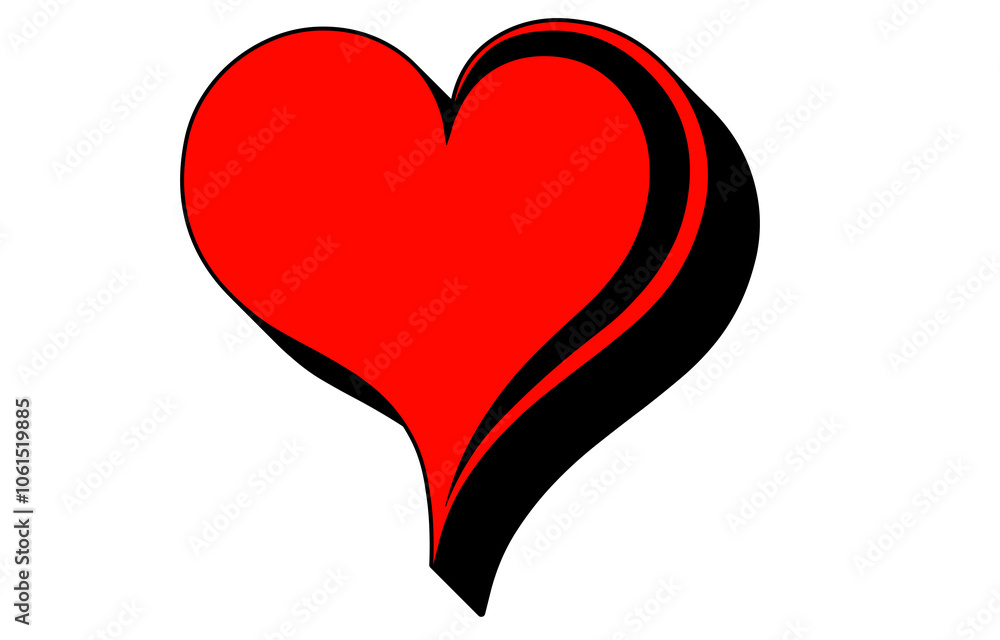 Obraz premium Brighten your designs with colorful heart graphics Perfect for adding joy and warmth to any creative project or craft