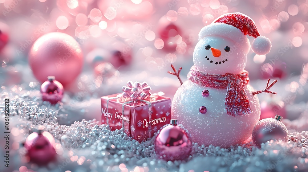 A Playful Snowman Dressed for Christmas with a Pink Scarf and Surrounded by Shimmering Ornaments and Colorful Presents.Generative AI
ピンクのスカーフを付けたクリスマス用の遊び心ある雪だるまが、きらめくオーナメントとカラフルなプレゼントに囲まれている。 A Playful Snowman Dressed for Christmas with a Pink Scarf and Surrounded by Shimmering Ornaments and Colorful Presents.Generative AI
ピンクのスカーフを付けたクリスマス用の遊び心ある雪だるまが、きらめくオーナメントとカラフルなプレゼントに囲まれている。