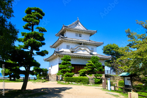 丸亀城・本丸・天守（香川県・丸亀市）