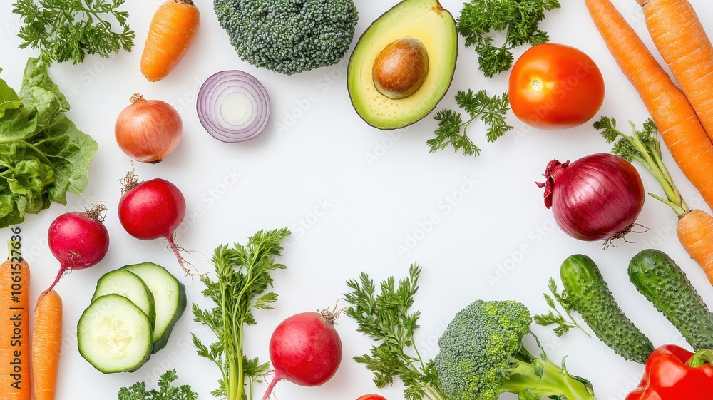 Fresh vegetables,fresh food design elements isolated on white background,Fresh colorful veggies background,diet,healthy food,Various Vegetables,space for text. Fresh vegetables,fresh food design elements isolated on white background,Fresh colorful veggies background,diet,healthy food,Various Vegetables,space for text.
