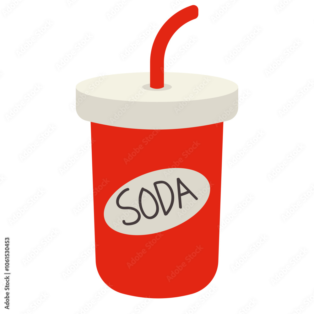 Soda Cup Illustration Soda Cup Illustration