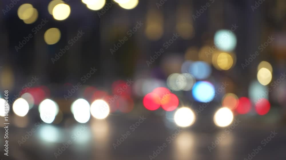 car traffic on the night highway of a big city with the effect of a blurred background bokeh car traffic on the night highway of a big city with the effect of a blurred background bokeh