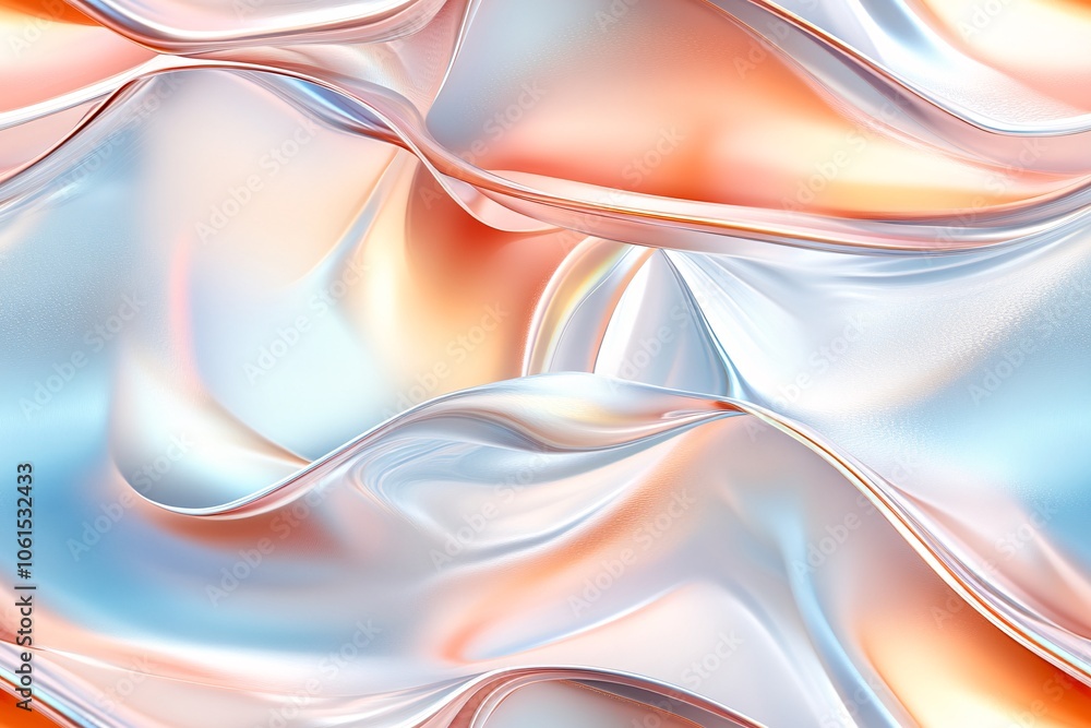 Abstract Transparent Flowing Curves Background Design Abstract Transparent Flowing Curves Background Design