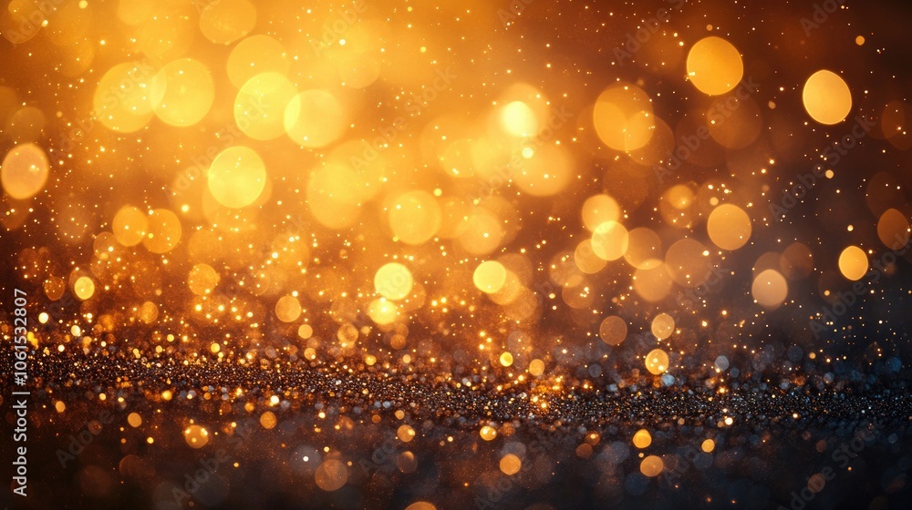 Soft and elegant golden bokeh background with blurred orbs of light in gold, beige, and cream. The abstract design creates a luxurious and calming atmosphere Soft and elegant golden bokeh background with blurred orbs of light in gold, beige, and cream. The abstract design creates a luxurious and calming atmosphere