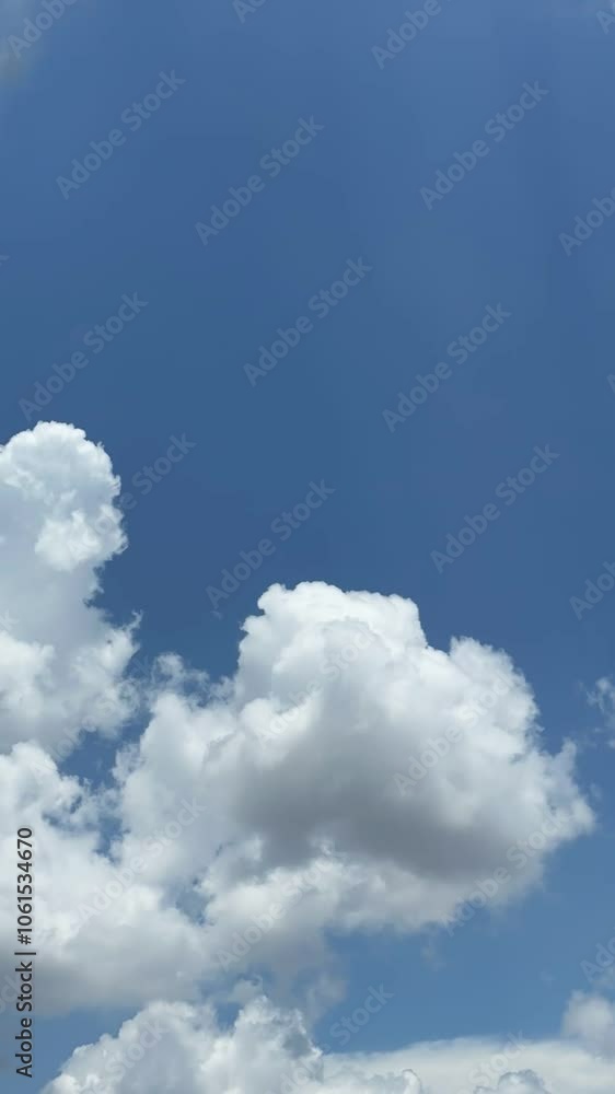 timelapse blue sky with clouds Stock Video timelapse blue sky with clouds Stock Video