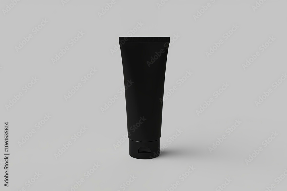 Minimalist Tube on Plain White Background Perfect for Cosmetic Branding Product Design Creates Simplicity and Modernity Minimalist Tube on Plain White Background Perfect for Cosmetic Branding Product Design Creates Simplicity and Modernity