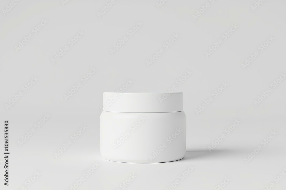 Minimalist White Jar Artistic Display Simple Elegance Serenity Beauty Essential Pure Clean Modern Minimalist White Jar Artistic Display Simple Elegance Serenity Beauty Essential Pure Clean Modern