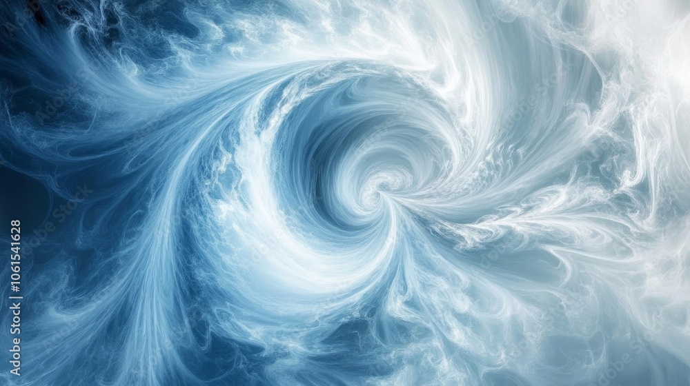Obraz premium Abstract swirling background illustration