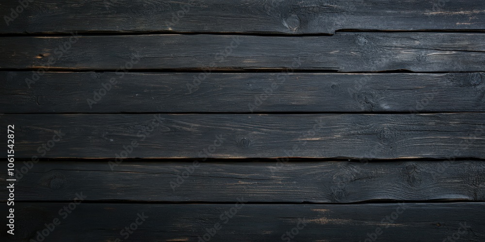 Obraz premium Dark wooden planks create a rustic backdrop for various projects