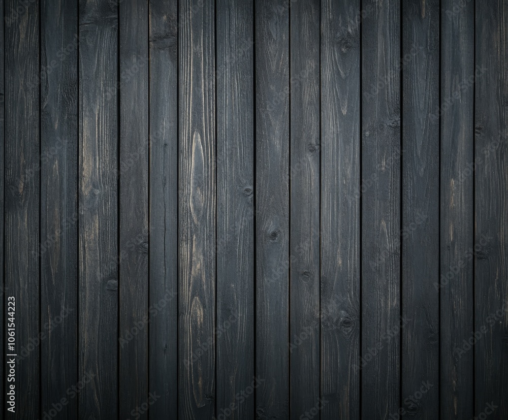 Obraz premium Dark wooden planks create a rustic backdrop for various presentations