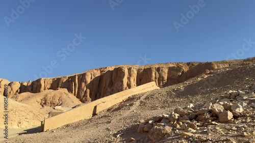 Egyptian the valley of the kings Sahara desert