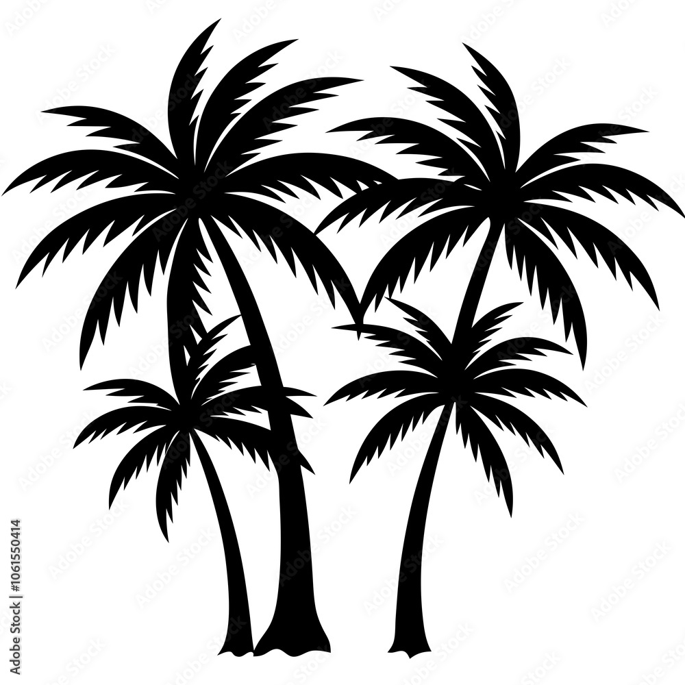 silhouette of palm tree, silhouette of palm trees, palm tree silhouette silhouette of palm tree, silhouette of palm trees, palm tree silhouette