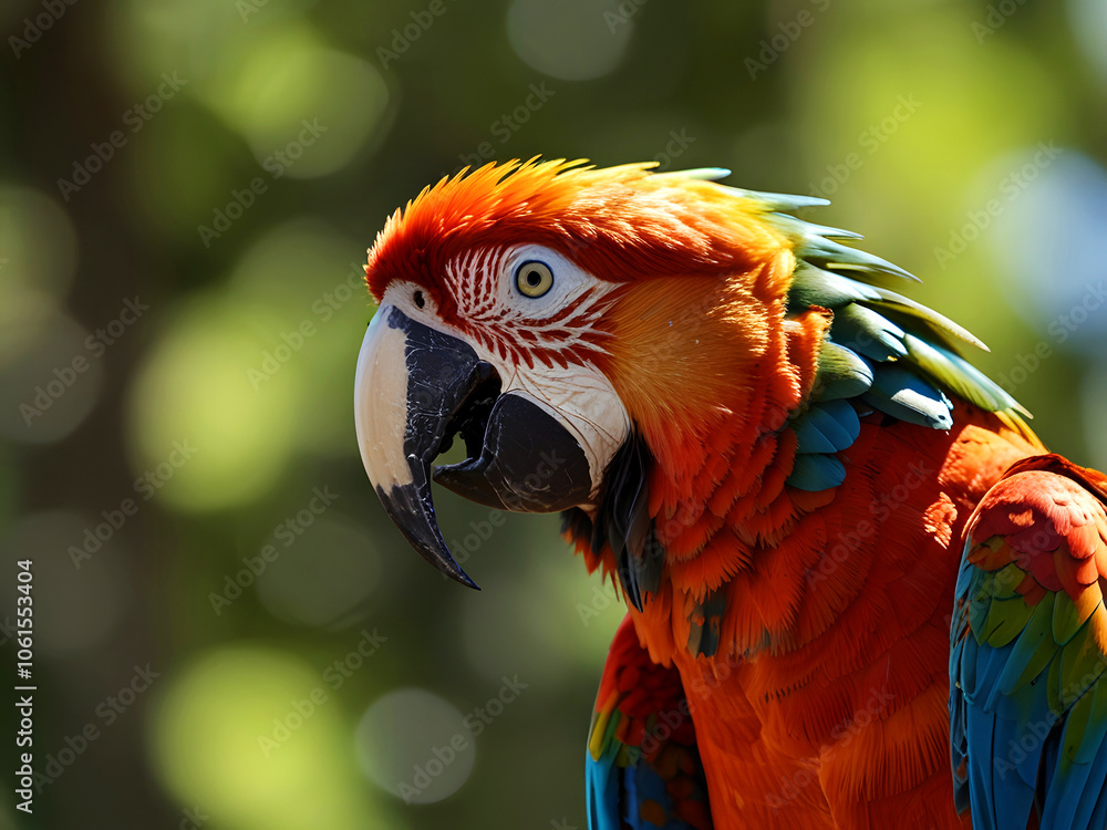 The Natural Beautiful Parrot Background The Natural Beautiful Parrot Background