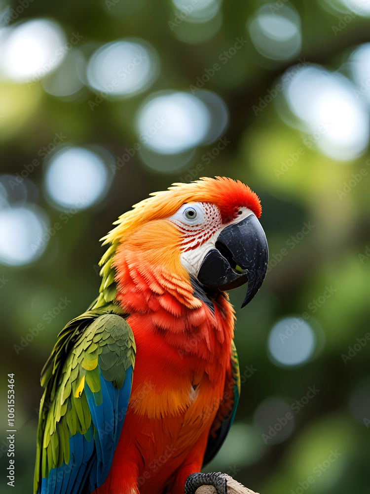 The Natural Beautiful Parrot Background The Natural Beautiful Parrot Background