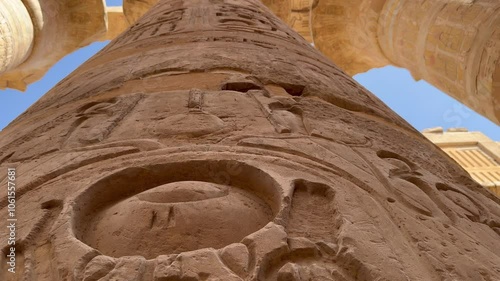 Karnak Egypt Luxor columns complex