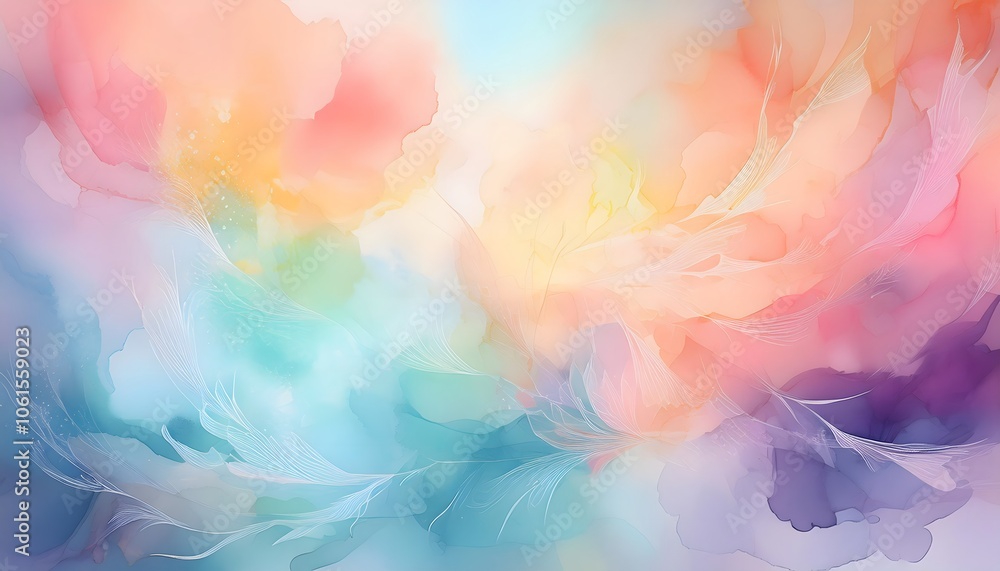 Abstract Watercolor Painting Abstract Watercolor Painting