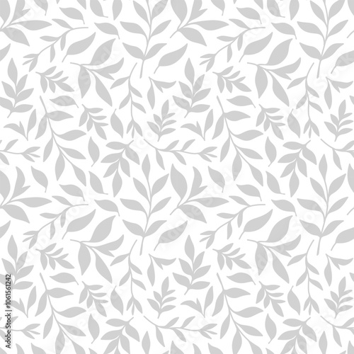 Green tea leaf seamless pattern. seamless patterns with green leaves of tea. tea leaves pattern background. green leaves vector pattern background. 