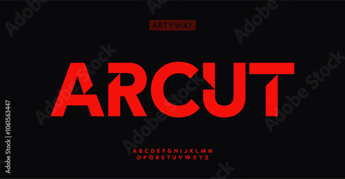 Bold angular alphabet, cutouts letters, edgy minimalist font for cyberpunk branding, futuristic logo, tech headline, game visual, innovative, digital identity. Sharp urban typography. Vector typeset