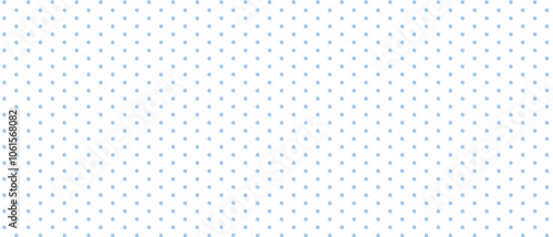 ドット・水玉のパターンの背景　かわいい　青　Blue handwritten dot pattern background