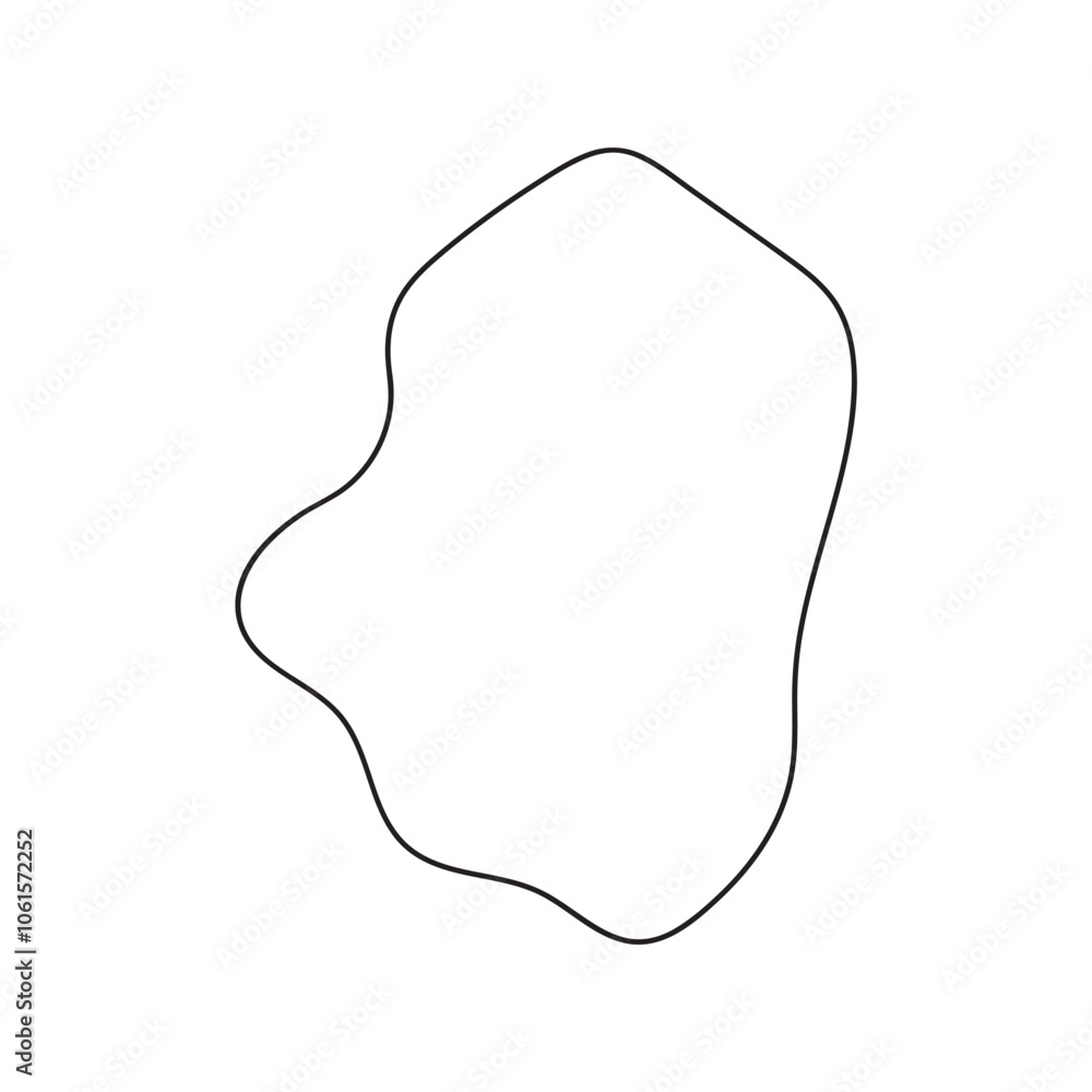 abstract blobs outline for background abstract blobs outline for background