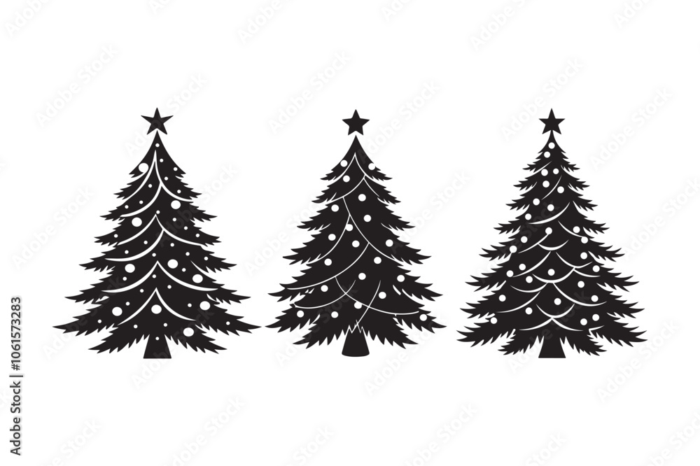 Christmas tree silhouette vector illustration, Christmas tree silhouette Bundle, Christmas tree silhouette PNG Christmas tree silhouette vector illustration, Christmas tree silhouette Bundle, Christmas tree silhouette PNG