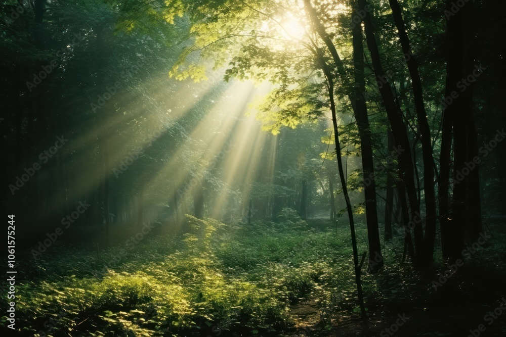 Forest light green land. Forest light green land.