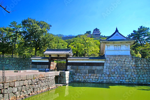 丸亀城・大手二の門（香川県・丸亀市）