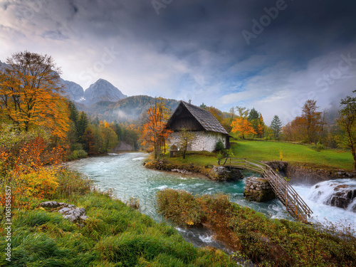 autumn in the mountains