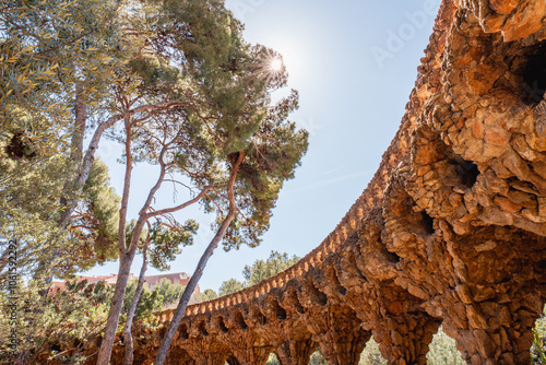 Parc Guell, Barcelone, Espagne