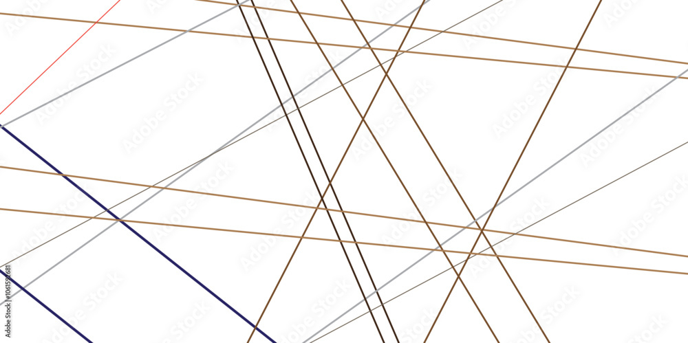 Fototapeta premium Abstract geometric Luxury premium line pattern on a transparent background.Vector illustration.