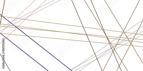 Abstract geometric Luxury premium line pattern on a transparent background.Vector illustration.