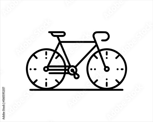 bicycle icon illustration