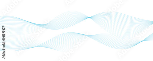 abstract blue wave background