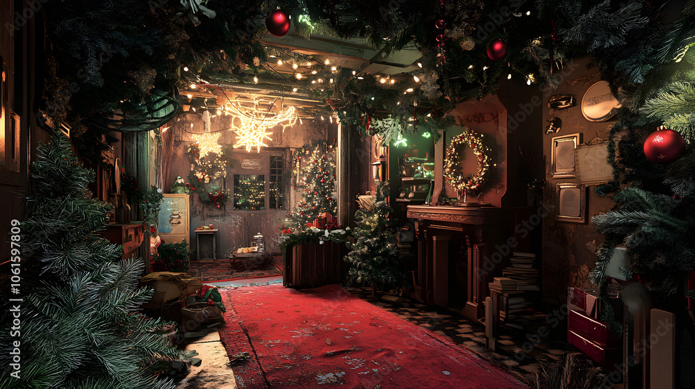 A virtual Christmas escape room adventure where teams solve festive puzzles. A virtual Christmas escape room adventure where teams solve festive puzzles.